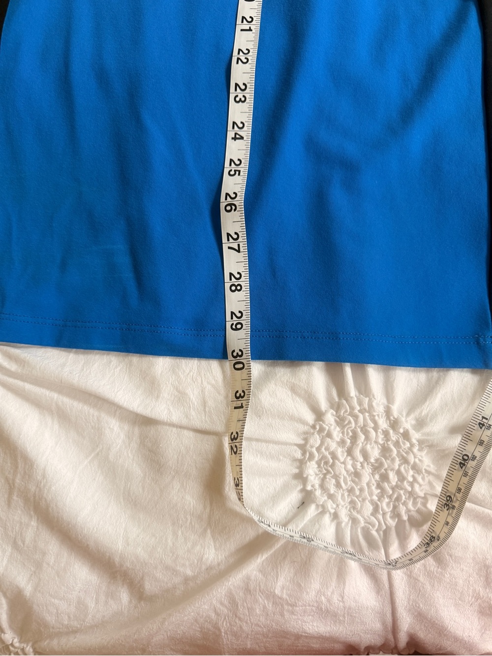 Susana Monaco Black & Bright Blue Colorblock Dress - Picture 10 of 10